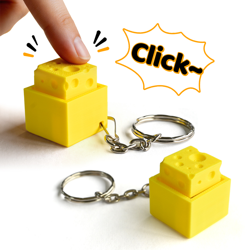 3D Printing Model - Portachiavi 3D Stampato a Forma di