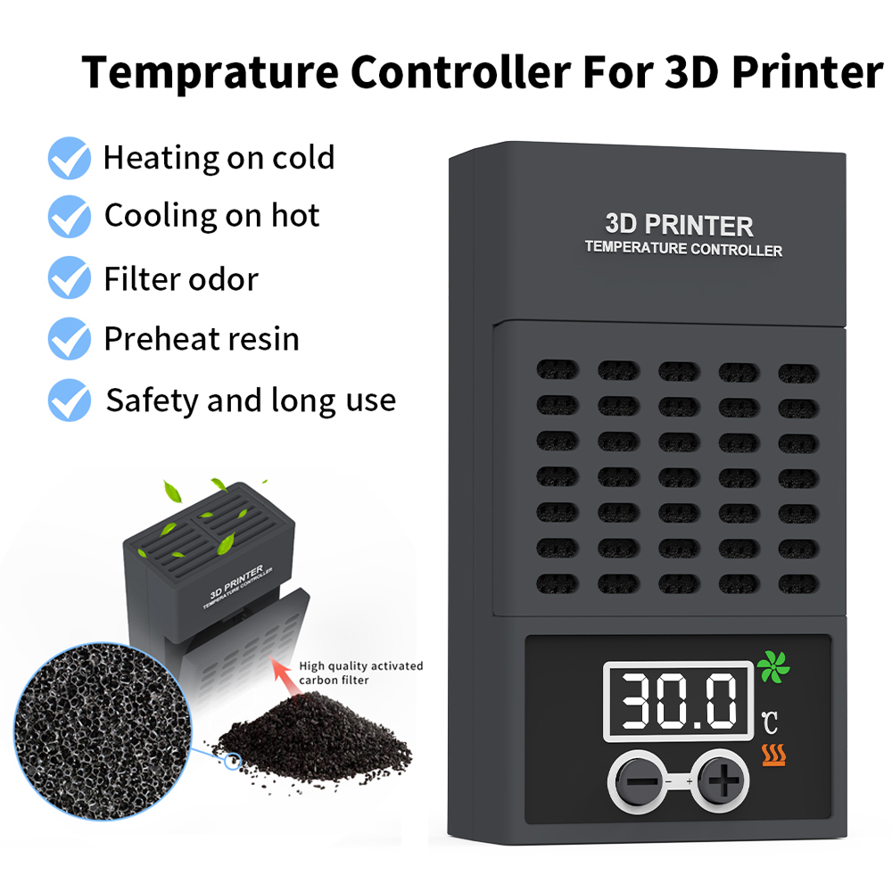 3D Printing House Machine - Mini riscaldatore per ELEGOO,ANYCUBIC,CREALITY LCD DLP
