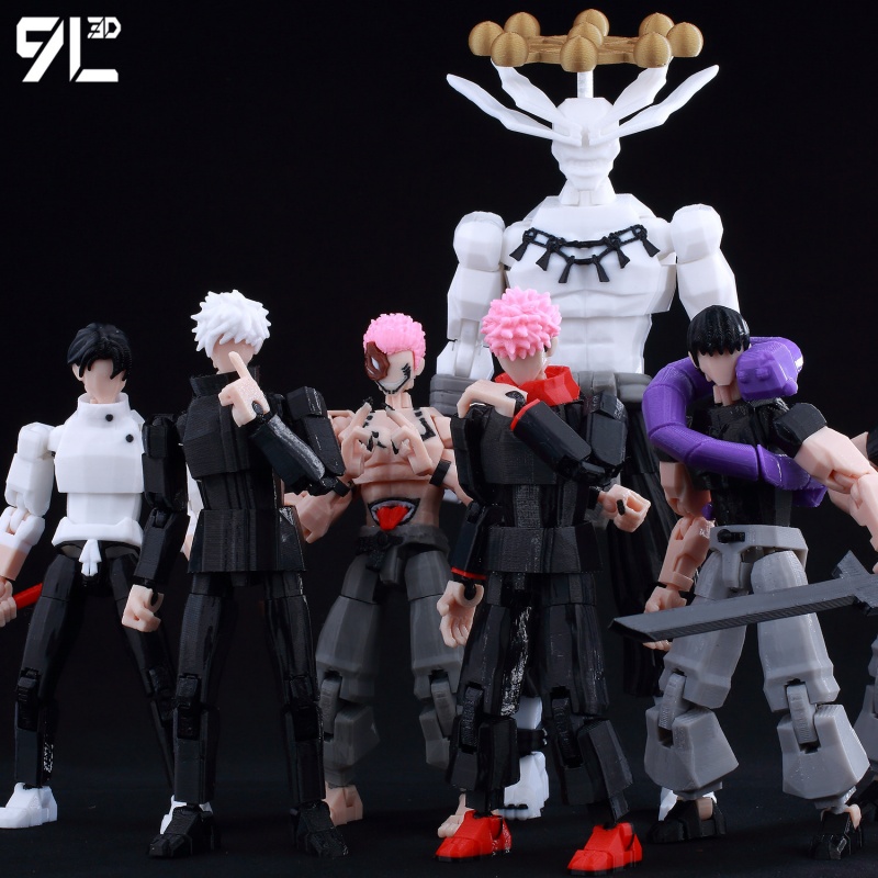 3D Printing Titanium - Nuove Action Figure Articolate 3D di