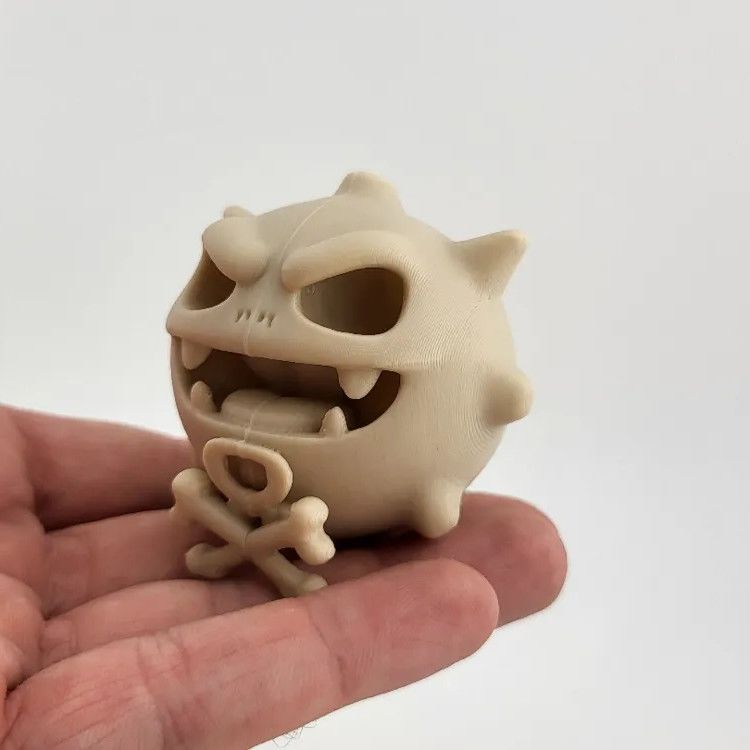 3D Printing Model - Modellino Pokémon Fossile Scheletrico Stampato in