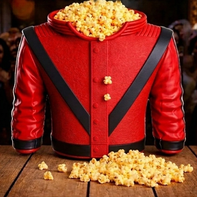 3D Printing Model - Secchiello per Popcorn Creativo Serie Superstar