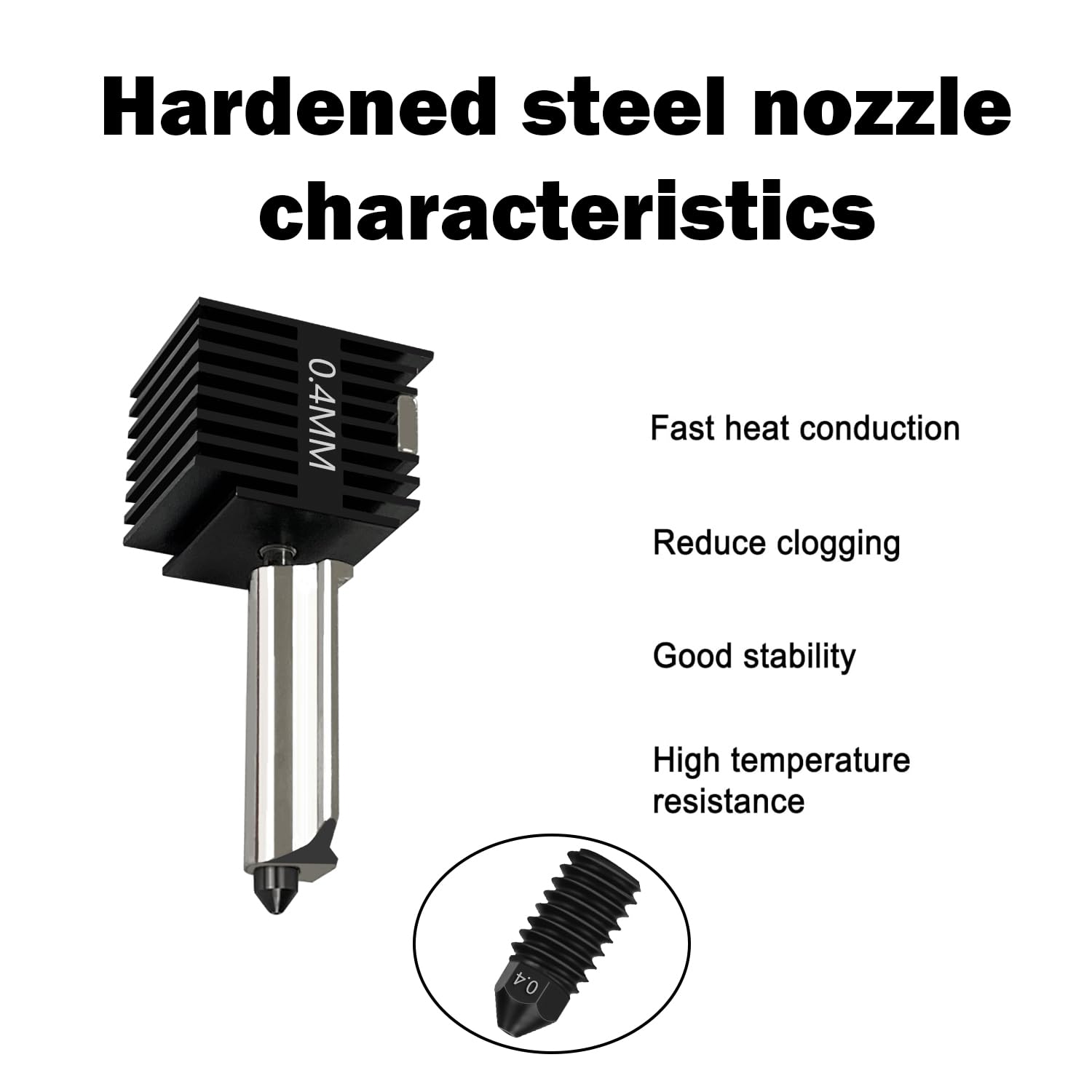 Kit Hotend A1 Mini/A1 (4 Pezzi - Nozzle 0.4Mm Hardened recensione e prezzo