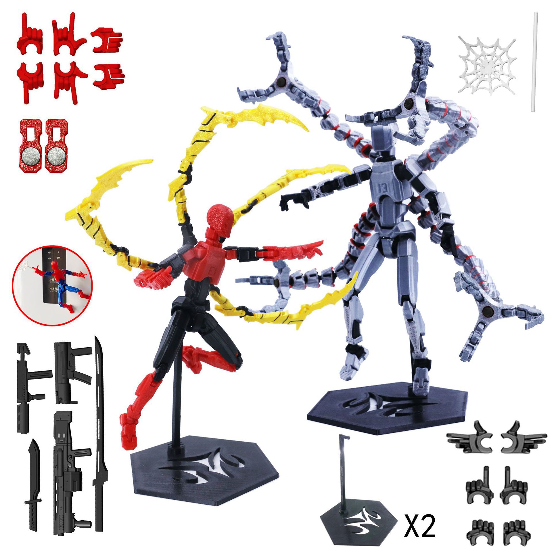 Modello di robot stampato in 3 - 3D Printing Robot recensione e prezzo