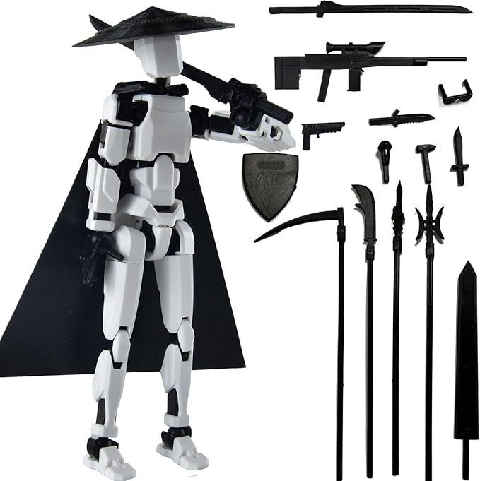 NUOVO Set di Action Figure 3D  - 3D Printing Titanium recensione e prezzo