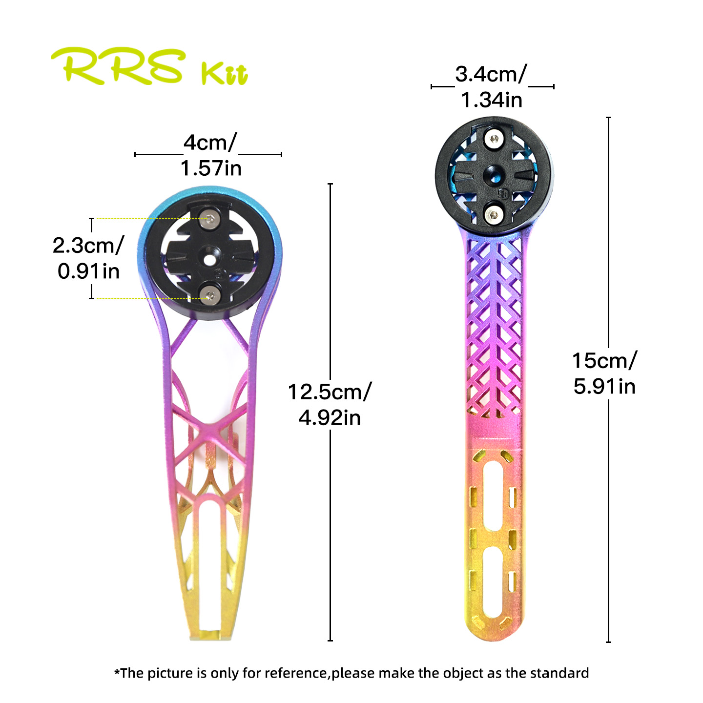 RRSKIT Staffa estesa colorata  - 3D Printing Titanium recensione e prezzo