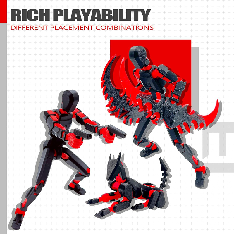 Set di Action Figure 3D T13 As - 3D Printing Titanium recensione e prezzo