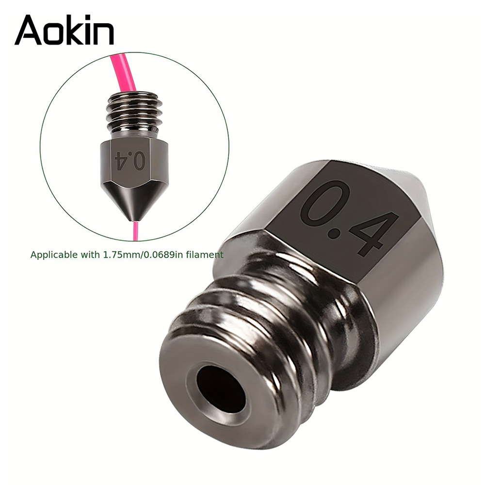1/5/10PCS MK8 Ugello Aggiornam - Nozzle 0.4Mm Hardened recensione e prezzo