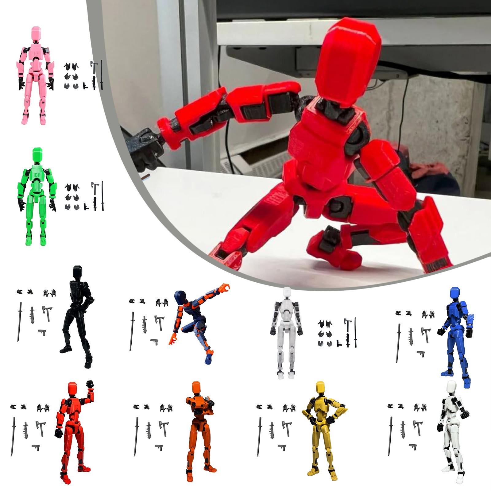 Titan 13 Con Ali Figure Giocat - 3D Printing Robot recensione e prezzo