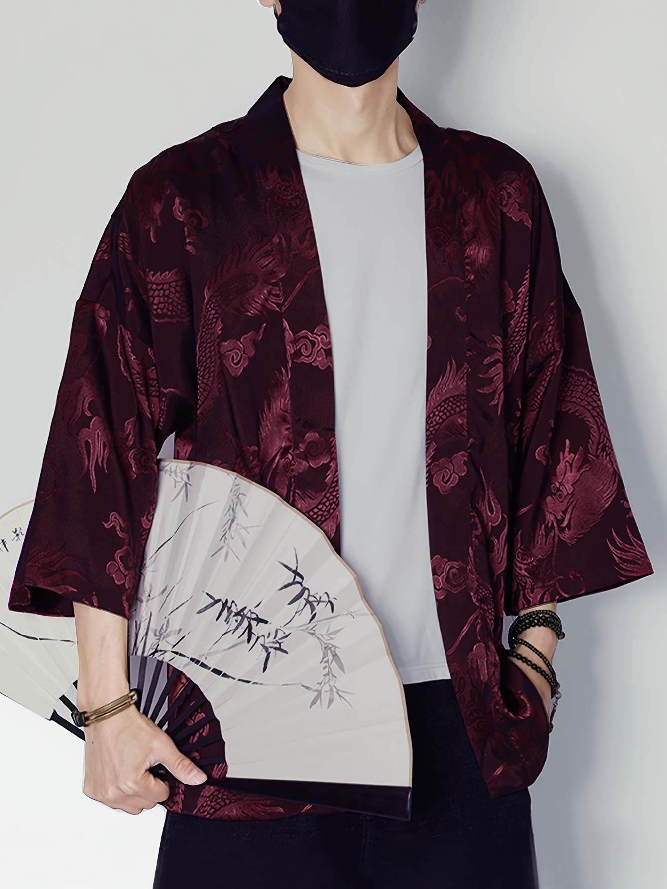 Kimono da uomo estivo 2026 con - 3D Printing Design recensione e prezzo