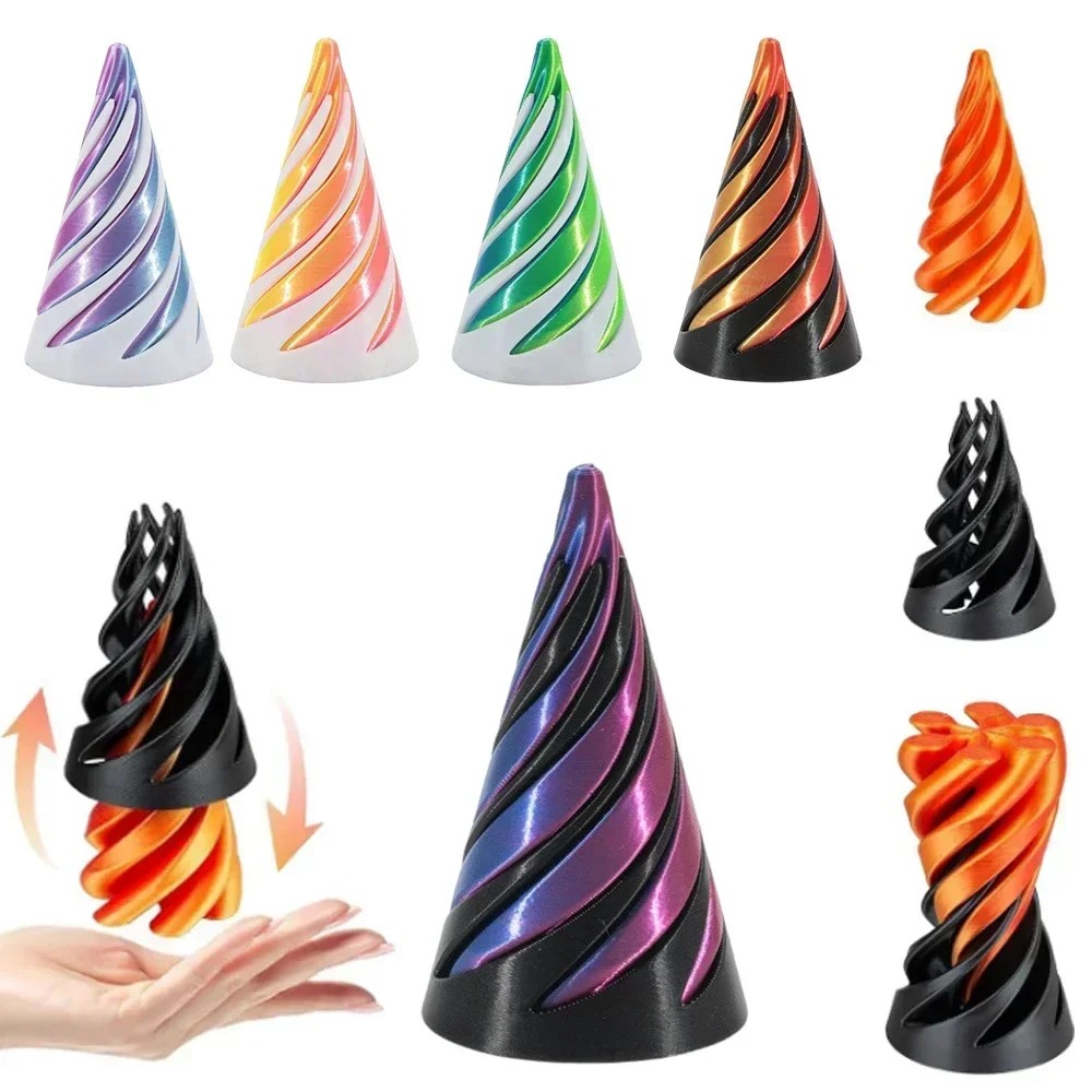Giocattolo a Cono Spirale Stam - 3D Printing Objects recensione e prezzo