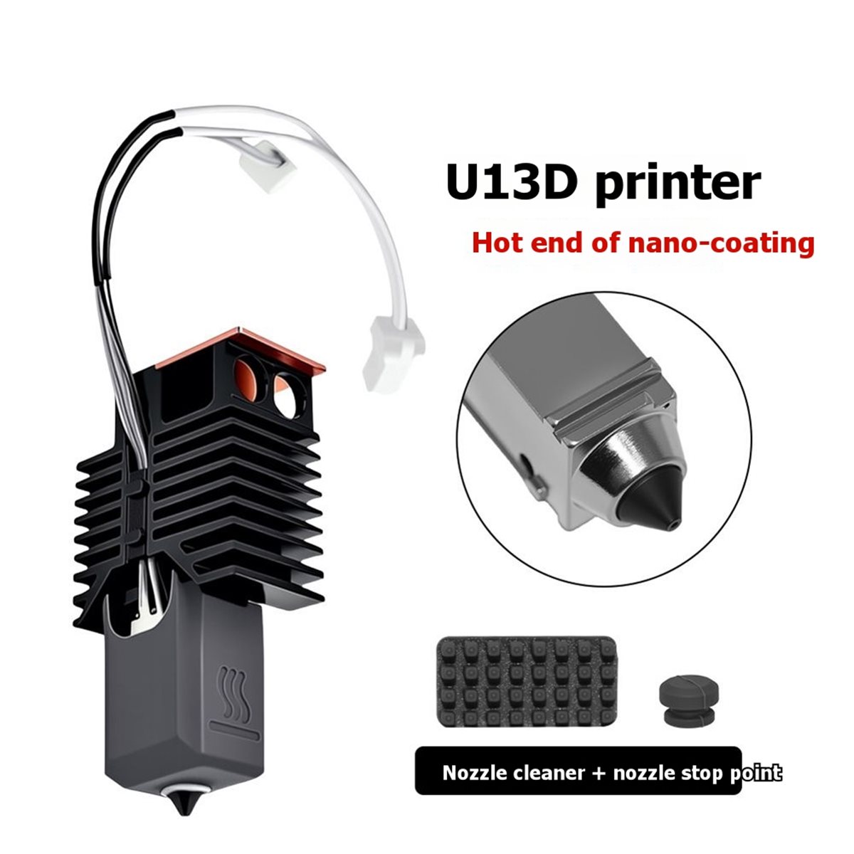 NUOVO KIT BLOCCO CERAMICO HOTE - Nozzle 0.4Mm Hardened recensione e prezzo