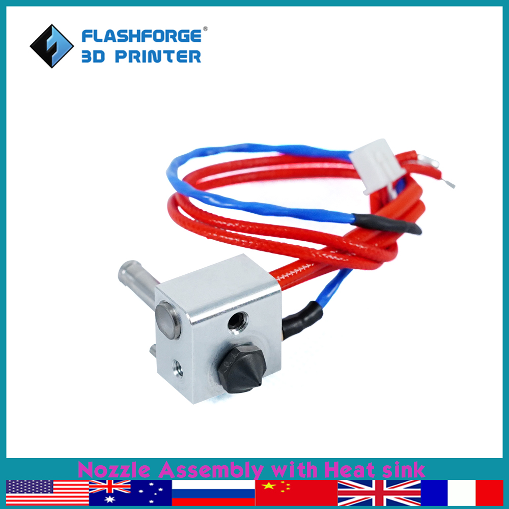 FLASHFORGE Gruppo ugello con d - Nozzle 0.4Mm Hardened recensione e prezzo