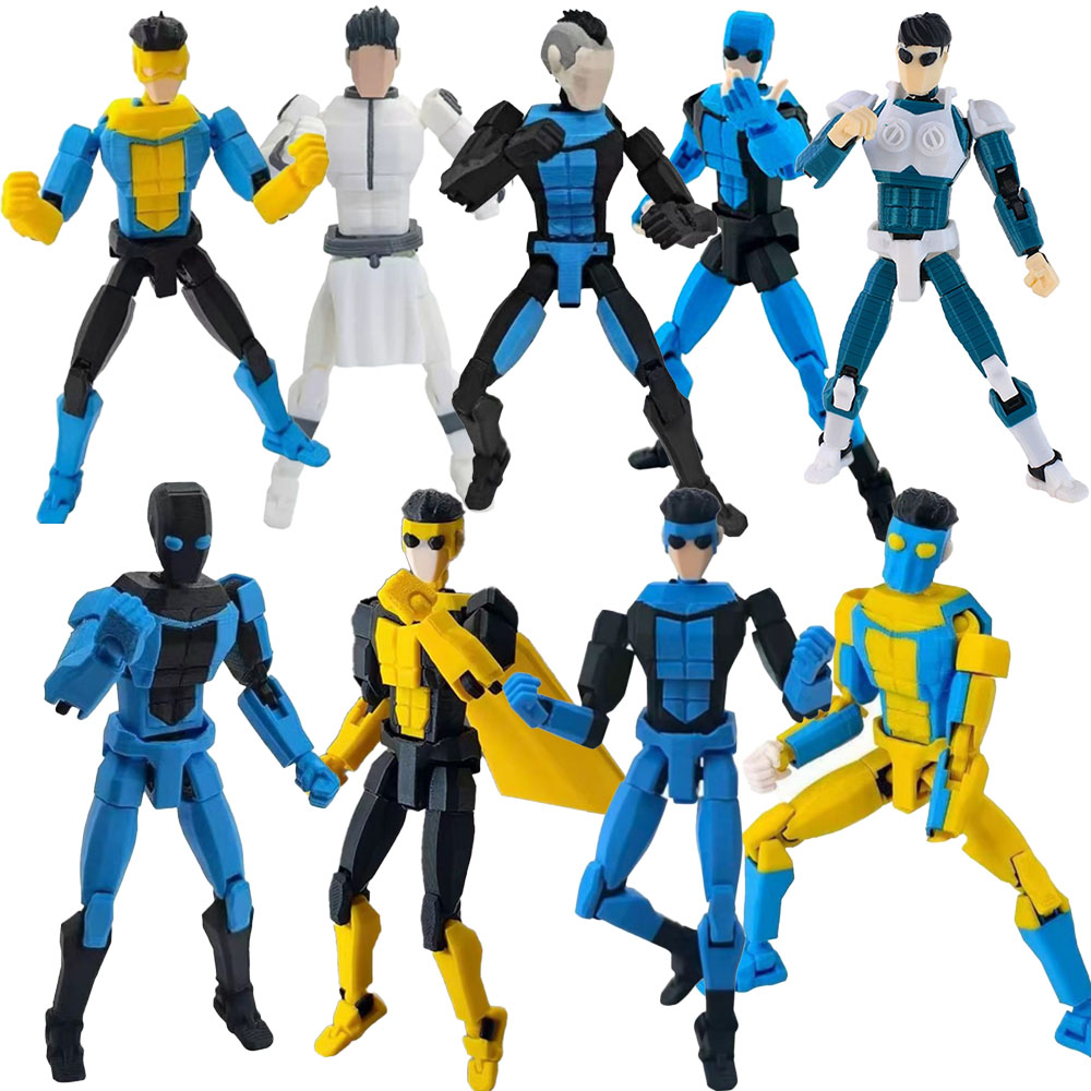 Figura 3D di Omni-Man Invincib - 3D Printing Titanium recensione e prezzo