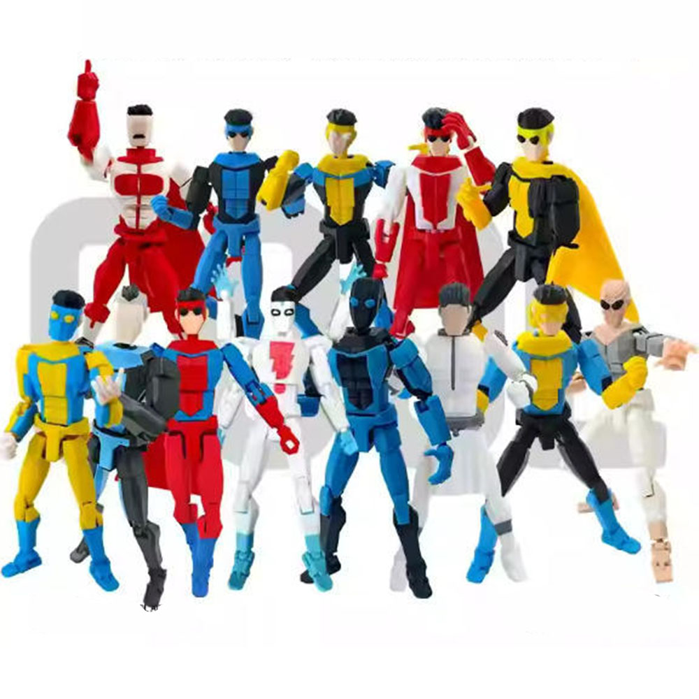 Figura 3D di Omni-Man Invincib - 3D Printing Titanium recensione e prezzo