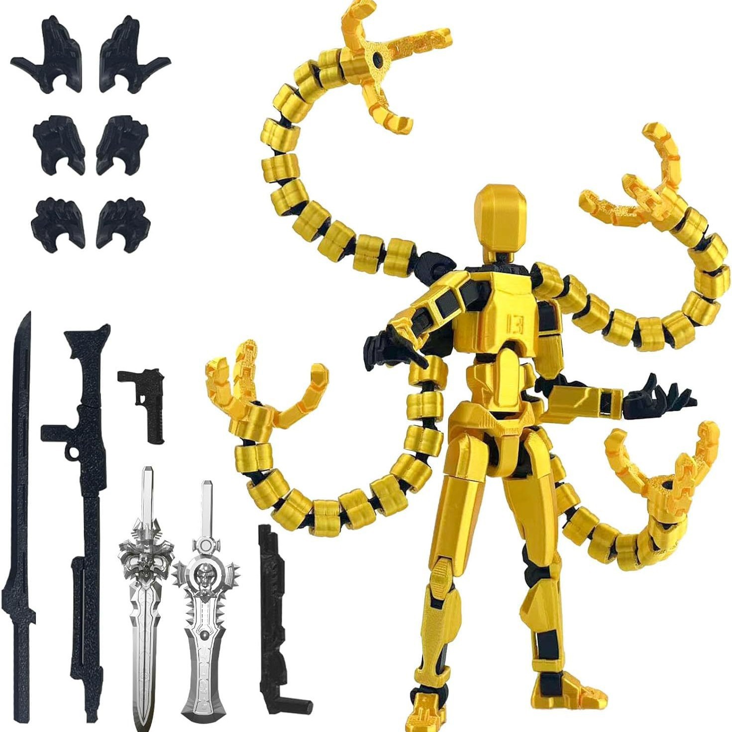 Action Figure T13 Assemblata,  - 3D Printing Titanium recensione e prezzo