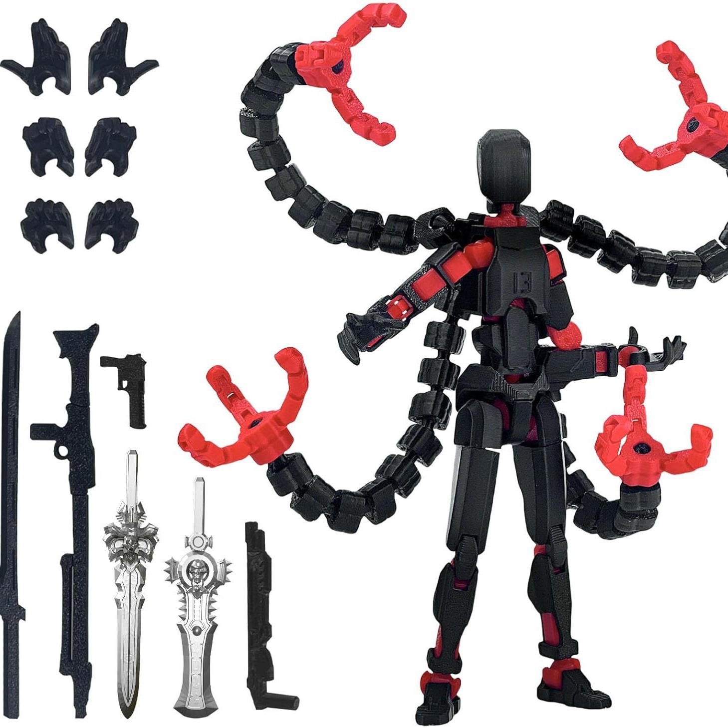Action Figure T13 Assemblata,  - 3D Printing Titanium recensione e prezzo
