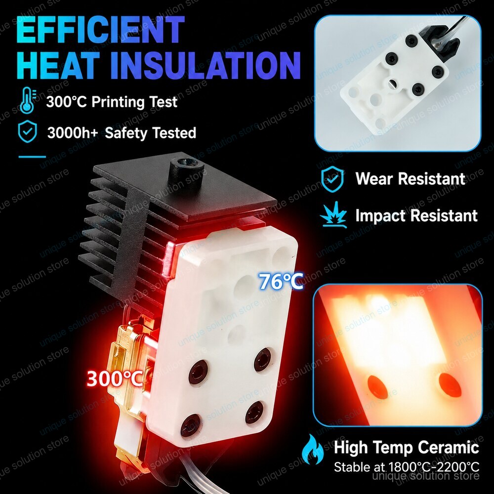 Kit di Assemblaggio Hotend Des - 3D Printing Zirconia recensione e prezzo