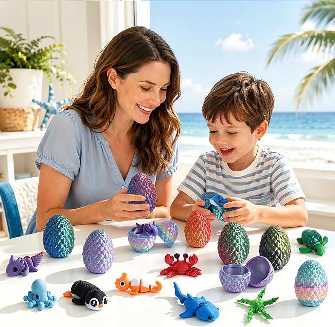 24 Pezzi Uova Sorpresa Stampat - 3D Printing Model recensione e prezzo