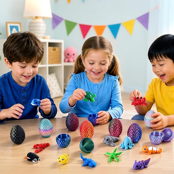24 Pezzi Uova Sorpresa Stampat - 3D Printing Model recensione e prezzo