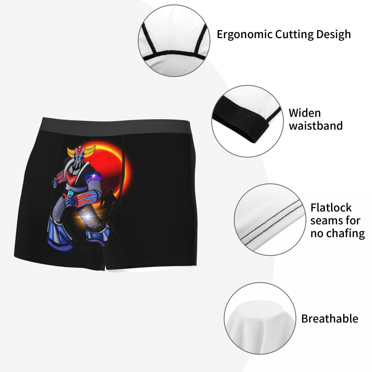 Pantaloncini boxer Goldorak Gr - 3D Printing Robot recensione e prezzo